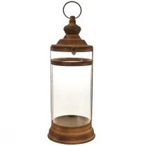 Deco Lantern Lantern Rust Look Metal Deco Ø15cm K46cm