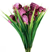 kohteita Fritillaria Purple Checkered Board Flower Tekokukat 28cm 6 kpl
