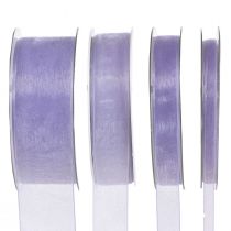 Organza nauha lahjanauha violetti nauha helma 50m