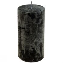 Mustat kynttilät Värilliset pilarikynttilät 60x100mm 4kpl