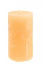 kohteita Kynttilät aprikoosi vaaleat pilarikynttilät 85×150mm 2kpl