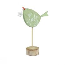 kohteita Koristeellinen lintupöytäkoristelu Pääsiäinen puinen koristelu minttu 18x13,5cm 4 kpl