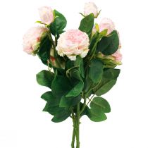 kohteita Artificial Roses Pink Artificial Roses Dry Look 53cm 3kpl