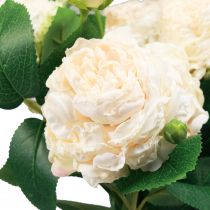 kohteita Artificial Roses Cream Artificial Roses Dry Look 53cm 3 Kpl
