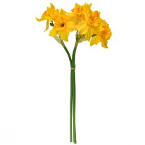 kohteita Narsissien koristelu tekokukat keltaiset narsissit 38cm 3 kpl
