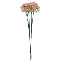kohteita Koristekukka Wild Allium keinotekoinen pinkki 70cm 3kpl