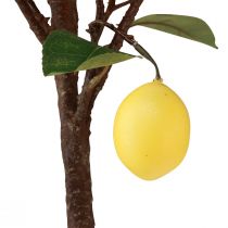 kohteita Keinotekoinen sitruunapuu ruukussa keltainen 90cm