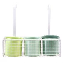 kohteita Kukkaruukku ripustettavaan parvekkeen koristeluun keittiön koristeluun L26cm