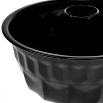 kohteita Keittiön koristeluun tarkoitettu musta kakkuvuoka, metallinen, Bundt-vuoka, Ø23cm