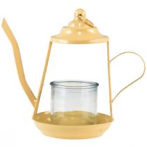 kohteita Kynttilänjalka lasilyhty teekannu oranssi Ø13cm 22cm