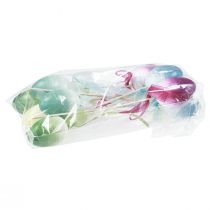 kohteita Kukkatulppa Pääsiäismuna muovimunat värilliset 4×5,5cm 10 kpl