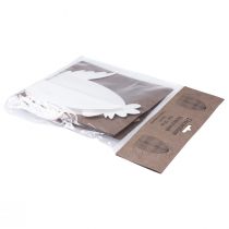 kohteita Koristekana Valkooranssi Hunajakenno Figuurit Pääsiäinen 19×12×20cm 2 kpl