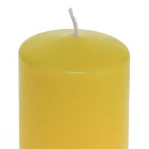 Pillar Kynttilä Keltainen Sitruuna Wenzel Kynttilät PURE Kynttilät 130×60mm