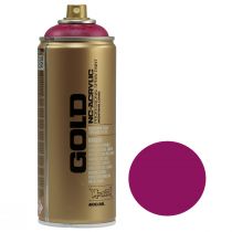 Spray Paint Spray Pink Montana Gold Satin Matt 400ml