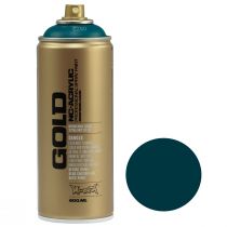 Spray Paint Spray Petrol Montana Gold Blue Matt 400ml