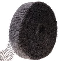 Juuttinauha verkkonauha deco nauha juuttiruskea taupe 5cm 40m