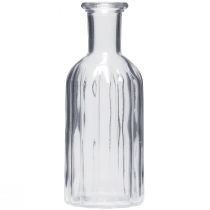 kohteita Pullomaljakko, lasimaljakko, korkea maljakko, kirkas, Ø7,5 cm, korkeus 19,5 cm, 2 kpl