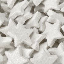 kohteita Hajallaan olevia tähtiä glitterkermalla 2,5 cm 96 kpl