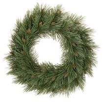 kohteita Tekoseppele männynoksista ja pienistä käpyistä, 40 cm