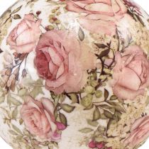 kohteita Keraaminen pallo ruusukuvioinen keraaminen koristekeramiikka 12cm