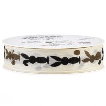 kohteita Lahjanauha Pääsiäisnauha langalla 25mm 18m