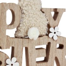 kohteita Pääsiäiskoristeet “Happy Easter” puinen pääsiäiskoristelu hyllylle 24cm