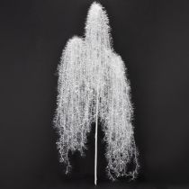kohteita Keinotekoinen talvioksa, valkoinen, luminen ja huurteinen, 70 cm