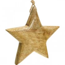 kohteita Adventtikoristeet, puutähti, joulukoristeen tähti H9cm 3 kpl