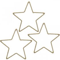 kohteita Adventtikoristeet, joulukoristeen tähti, koristetähti juutti L15,5cm 8 kpl