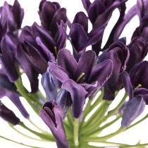 kohteita Agapanthus-tekokukat violetit koristeliljat 75cm 2kpl