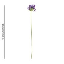 kohteita Agapanthus-tekokukat violetit koristeliljat 75cm 2kpl