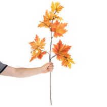 kohteita Keinotekoinen vaahteranoksa syksyn koristeeksi 100 cm