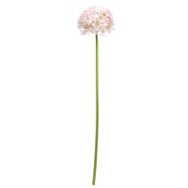kohteita Allium vaaleanpunaisilla kukilla tekosipuli Ø18cm L90cm