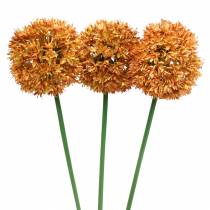 kohteita Koriste sipuli Allium keinotekoinen oranssi 70cm 3kpl