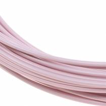 Alumiinilanka Ø2mm pastelli vaaleanpunainen 100g 12m