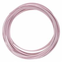 Alumiinilanka Ø2mm pastelli vaaleanpunainen 100g 12m
