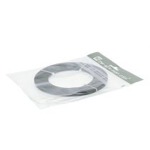 kohteita Alumiininen litteä lanka, musta, koristeellinen askartelulanka, 5 mm x 10 m