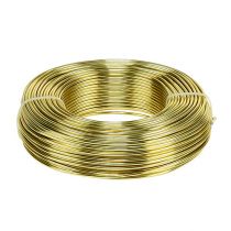 Alumiinilanka Ø2mm 500g 60m kultaa