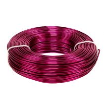 Alumiinilanka Ø2mm 500g 60m Pinkki