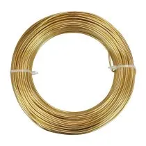 kohteita Kultainen alumiinilanka 2mm 500g 60m askarteluun ja koristeluun