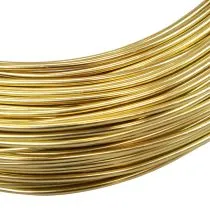kohteita Kultainen alumiinilanka 2mm 500g 60m askarteluun ja koristeluun