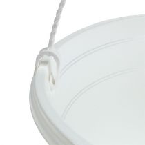 kohteita Kukkariippuva kori 25cm valkoinen