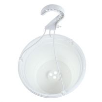 kohteita Kukkariippuva kori 25cm valkoinen