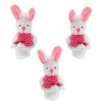 kohteita Riipus Bunny 5,5cm Pinkki 9 kpl