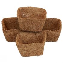 kohteita Kasvatusruukut kookoskuitu kukkaruukku luonnonmateriaalista kookosruukku 11cm 12kpl