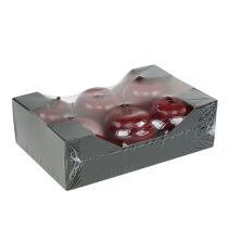 Keinoomenanpunainen Ø7,5cm 6kpl