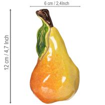 kohteita Keinotekoinen hedelmäsetti omena päärynä koriste-esine syksy 12 cm 3 kpl