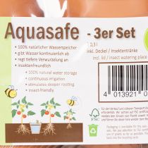 kohteita Aquasafe-vesisäiliö hyönteisjuoma-aukolla puutarhaan, parvekkeelle, terassille, 12 cm, 3 kpl