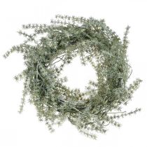 Parsaseppele Keinotekoinen valkoinen, harmaa Koristeellinen seppele Koristeellinen parsa Ø20cm