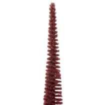 kohteita Koristeellinen joulukuusi, kapea puuhahmo puisella jalustalla, 60 cm